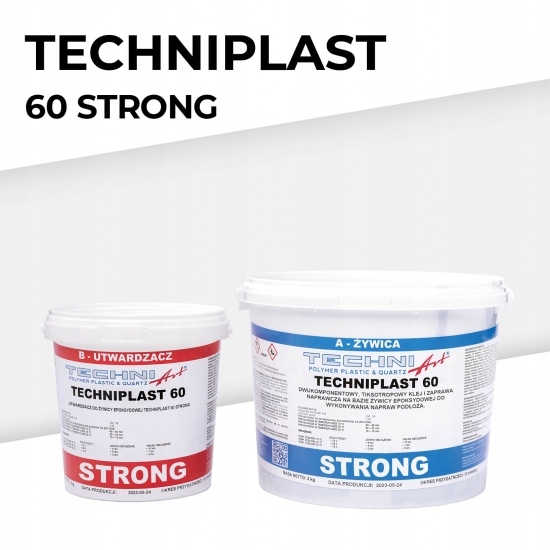 Techniart Techniplast 60 Strong Klej I Zaprawa Epoksydowa 3 Kg