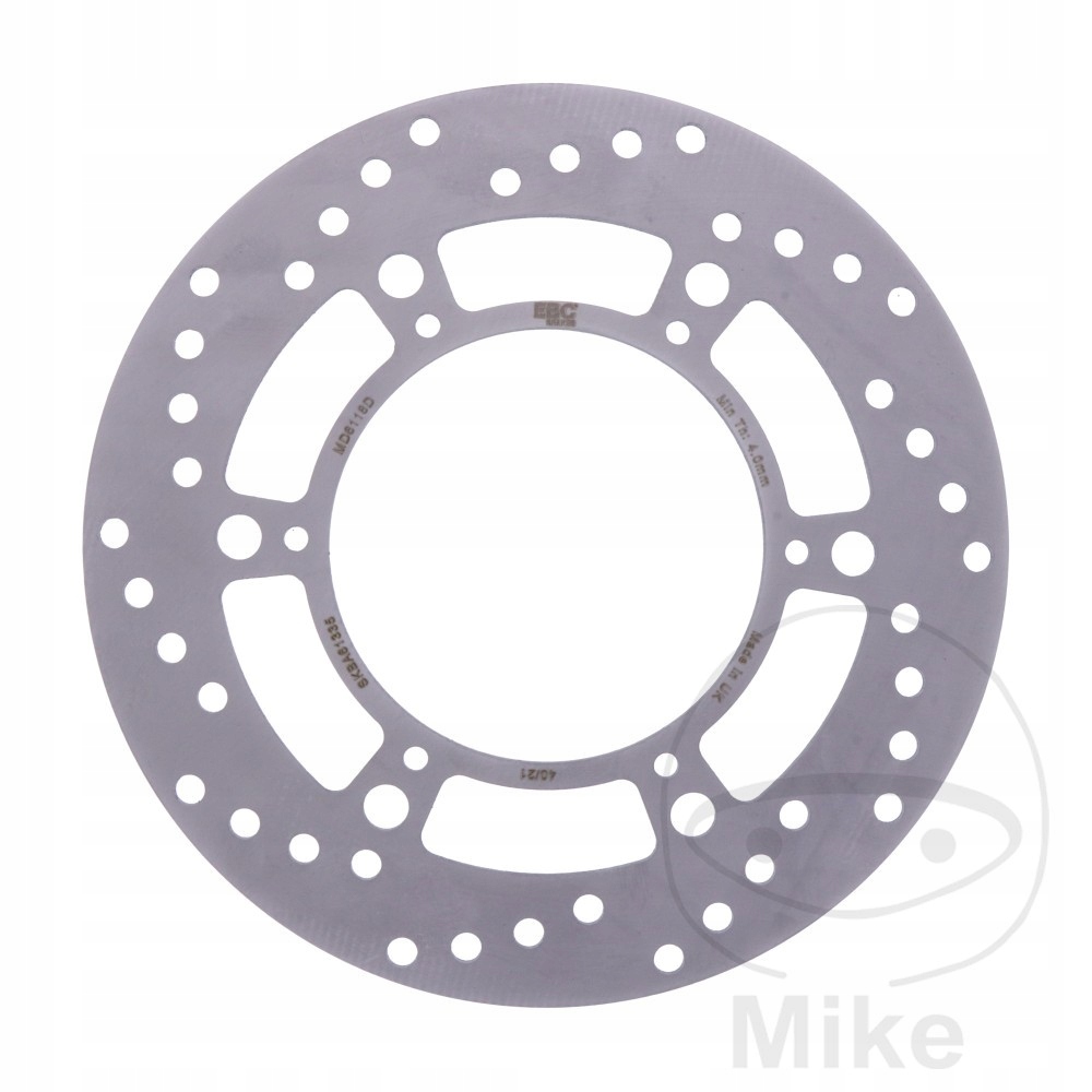 Predný brzdový kotúč Ebc MD6118D