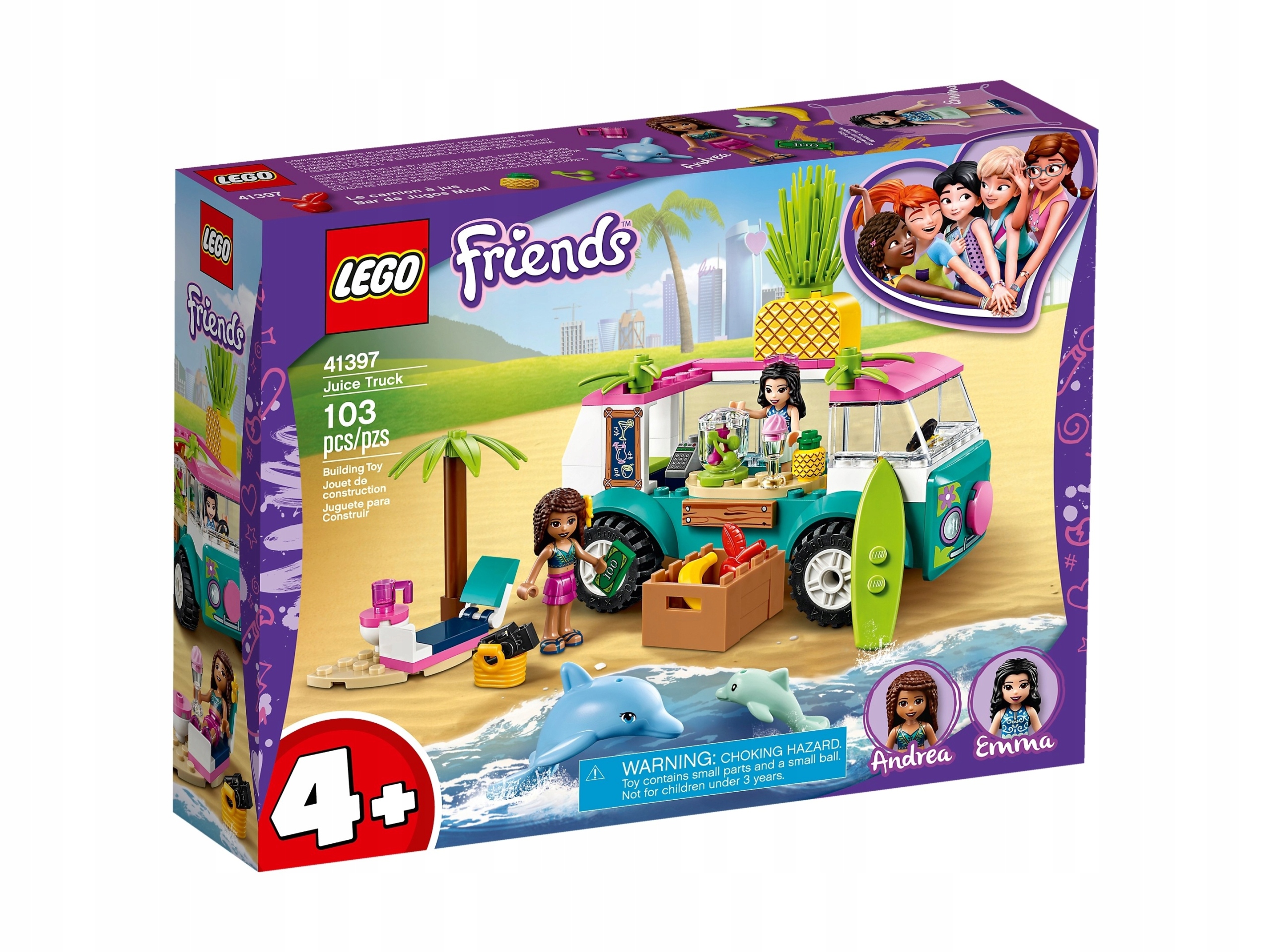 Lego Friends 41397 Food truck s džusy Nové
