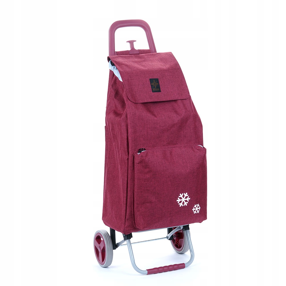 Torba wózek na zakupy na kółkach z kieszenią termiczną 45l