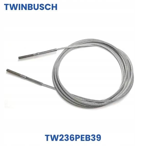 Náhradní Twin Busch: Ocelové zvedací lano pro TW236PEB39