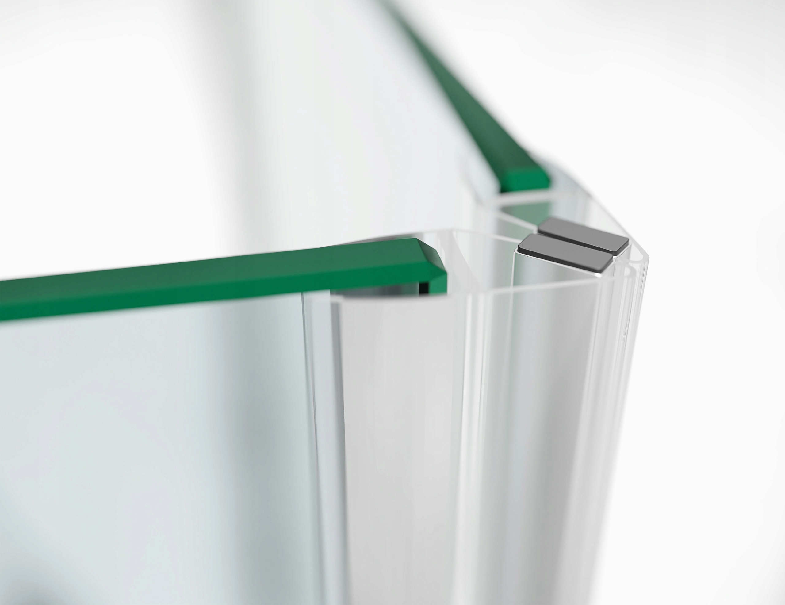 Kabina prysznicowa całkowicie składana LINIGER D1200 80x100cm Czarny mat Marka Swiss-Liniger