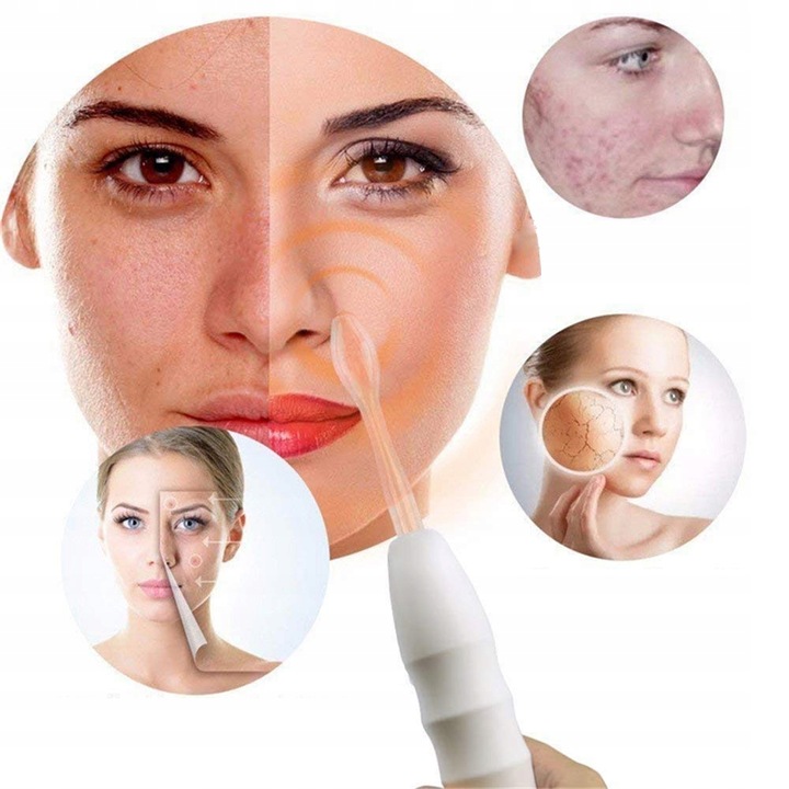 DERMA WAND DARSONVAL 4 ELEKTRODY NAJMOCNIEJSZY PRO DARSONWAL PIELĘGNACJA Model DERMA WAND DARSONVAL 4 ELEKTRODY
