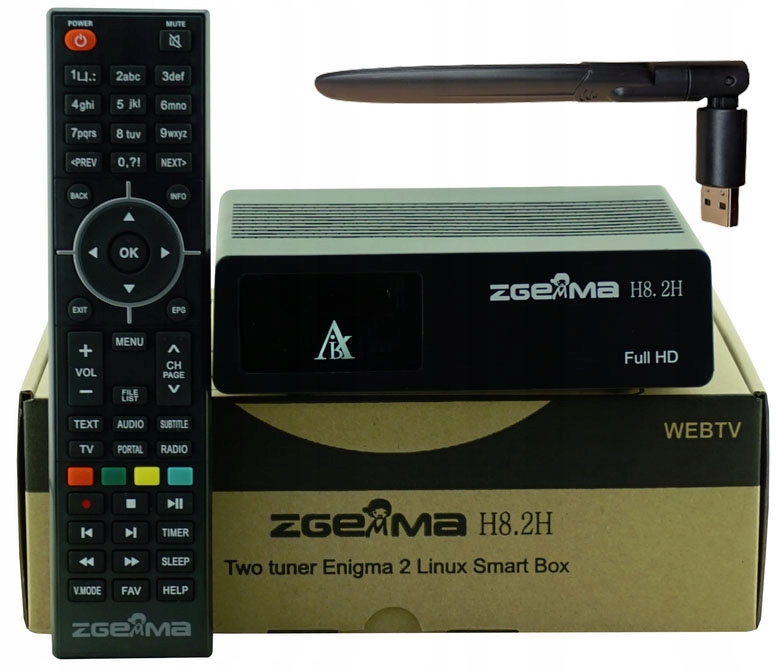 

Zgemma H8.2H Dekoder Sat DVB-T2 Hevc ENIGMA2 WiFi