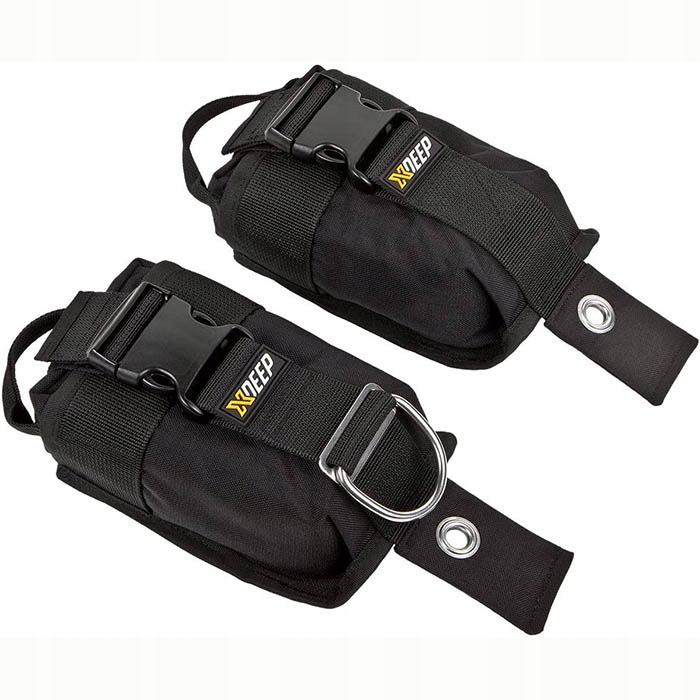 Kieszenie balastowe XDeep rozmiar S (2 x 2kg)