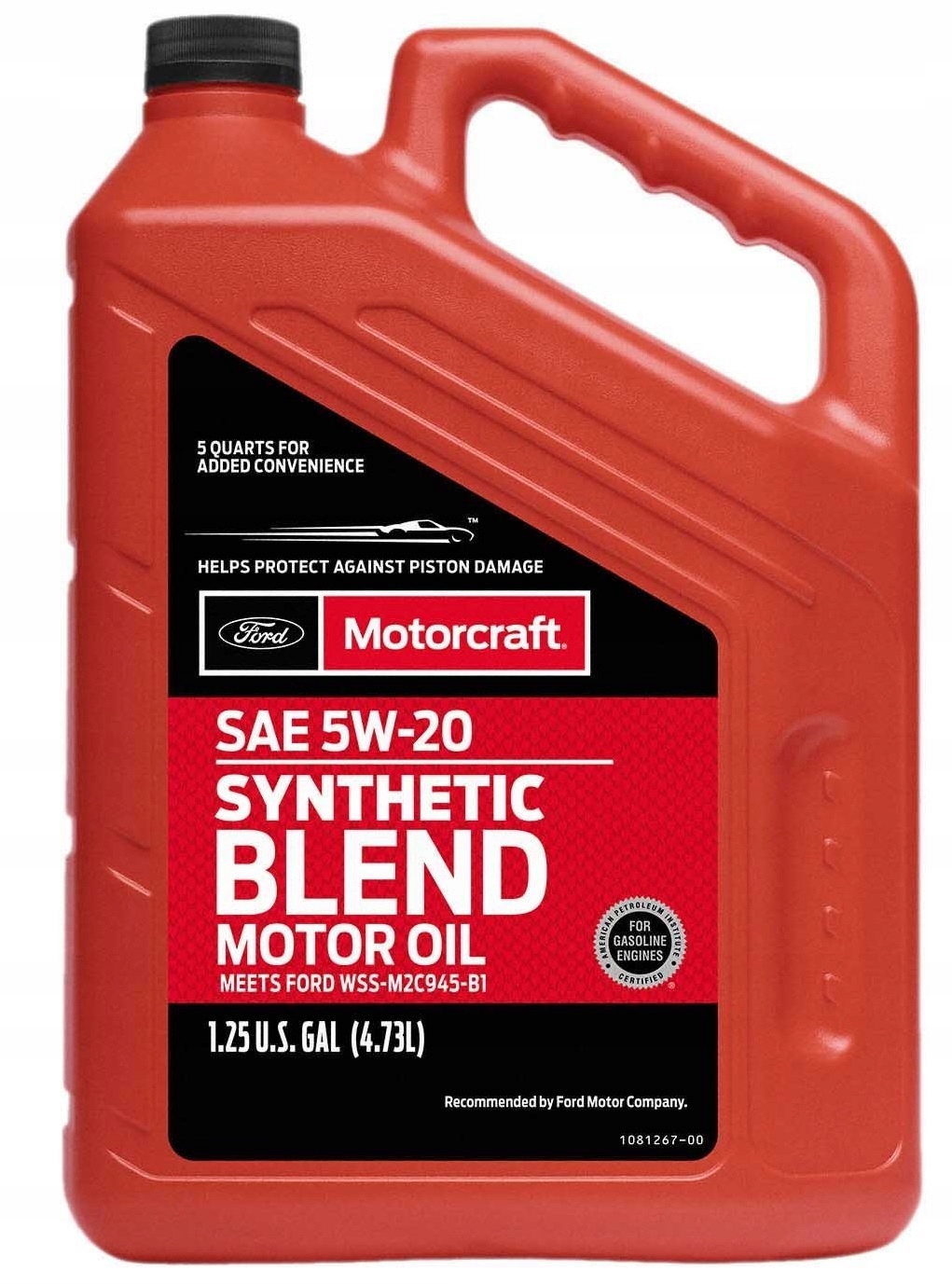 Motorcraft 5W20 Blend 4,73L Ford Lincoln Mercury