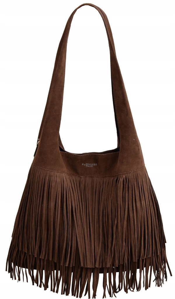 Flora&Co Dámská taška Eko Kůže Semišová Hnědá