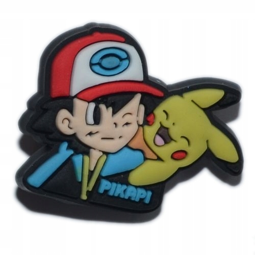 

Bajki - Przypinka do butów - Ash i Pikachu - 4315