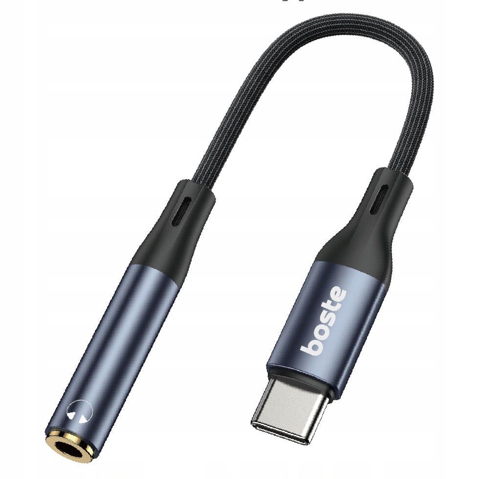 Boste Adapter Przejściówka Audio Do Telefonu Usb-c Do Mini Jack 3.5MM Aux