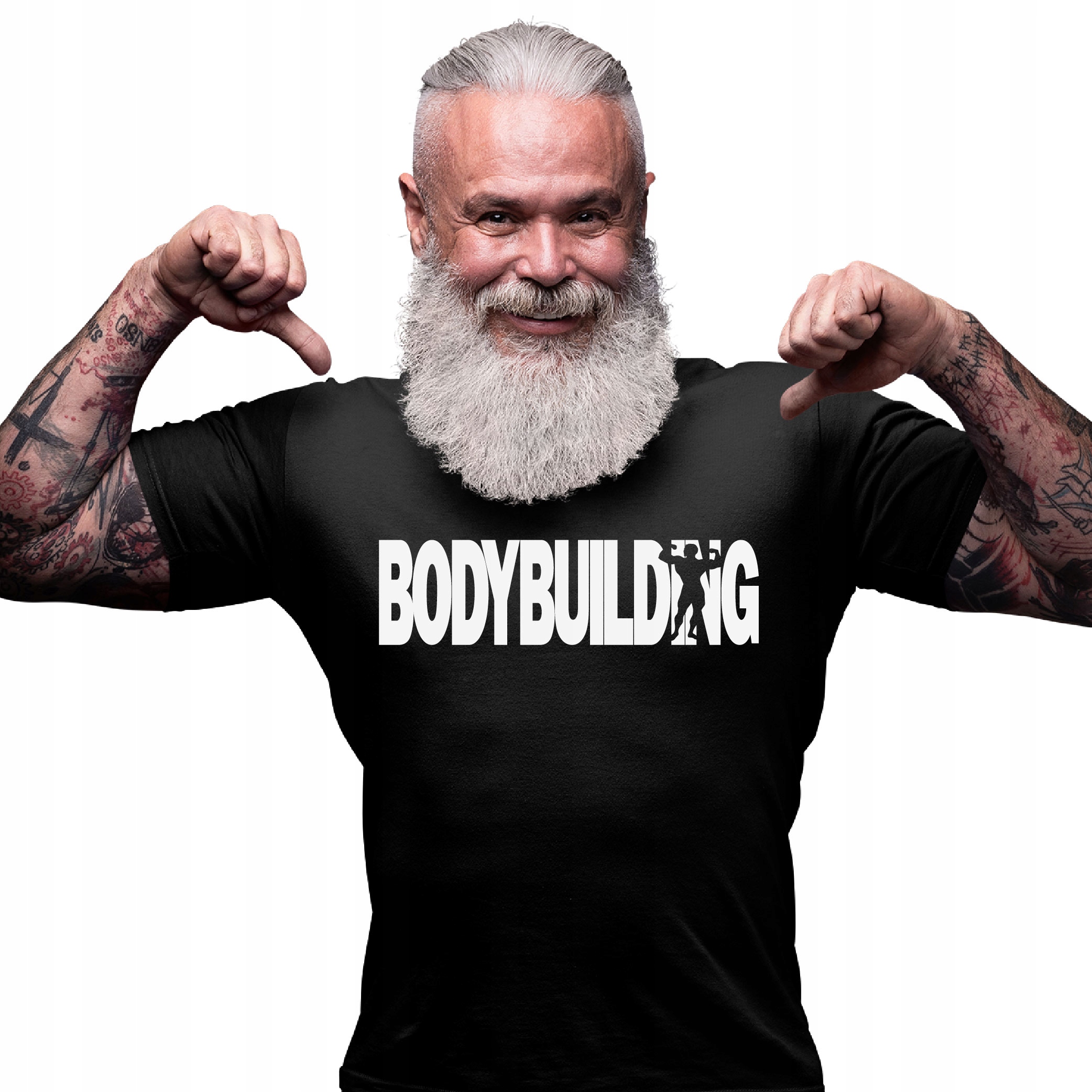 

Koszulka Tshirt Kulturystyka Bodybuilding Siłownia