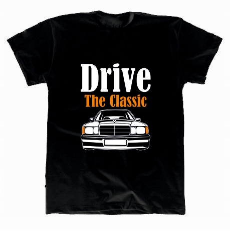 

T-shirt koszulka Mercedes Drive Classic czarna