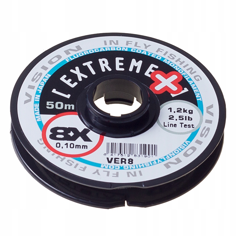 Żyłka Przyponowa Z Powłoką Fluocarbonową Extreme Plus VER30 Średnica 0,30mm