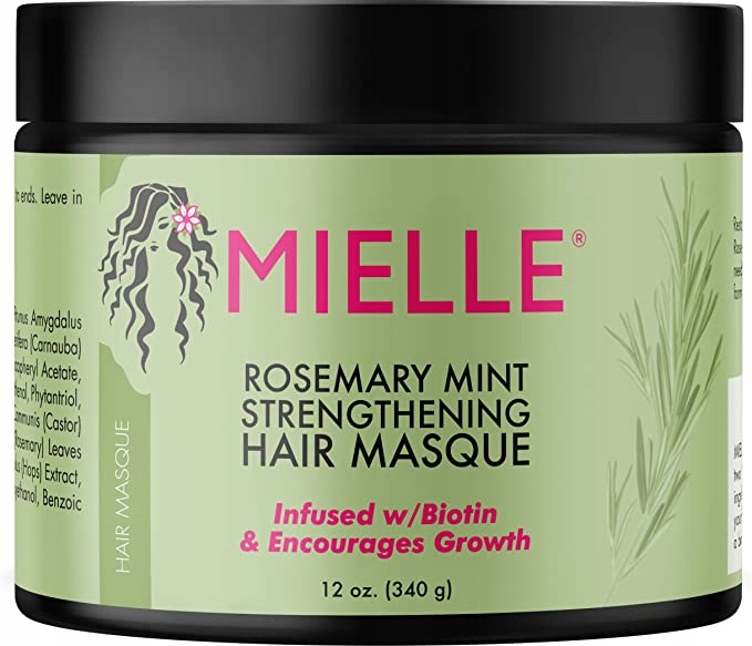Mielle Organics Rosemary Mint Maska Na Vlasy 340 g