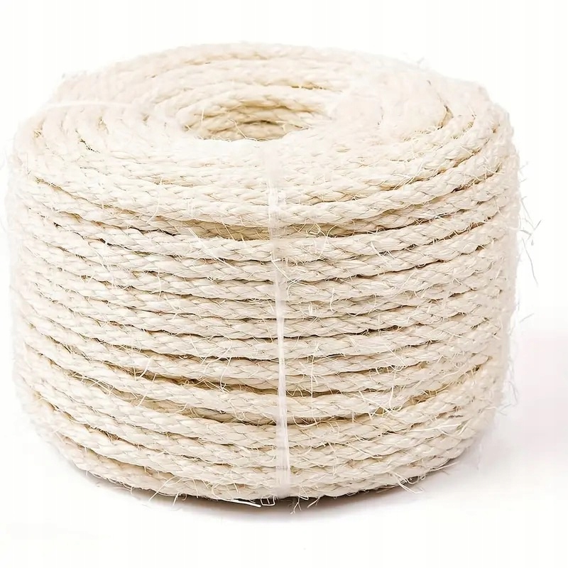 Lina sizalowa do drapaka sznurek na drapak dla kota 6mm 30mb sizal Marka Handy Art