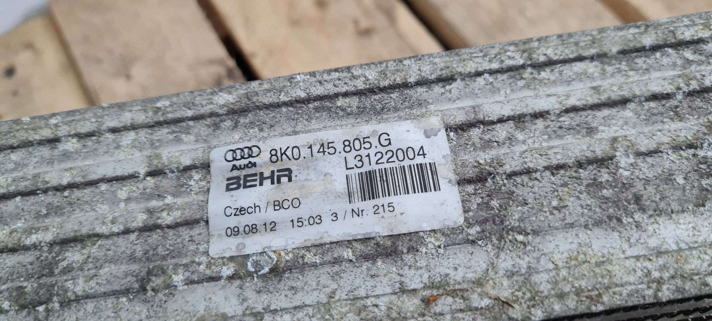 A5 8T LIFT Kühler INTERCOOLER luft 8K0145805G A4 B8 A5