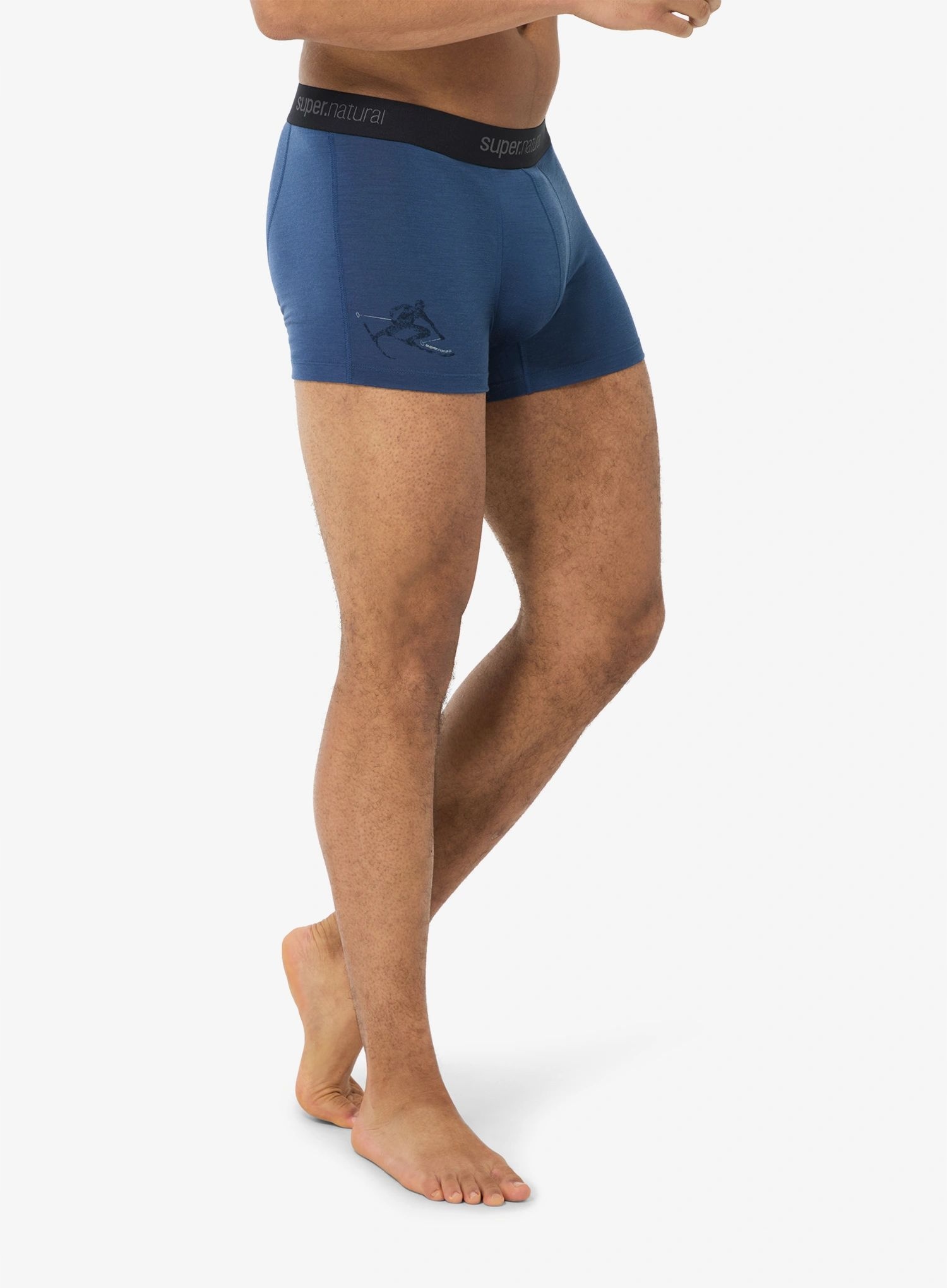 Termoaktivní boxerky Super.natural Tundra175 Toni Boxer ocean blue XXL