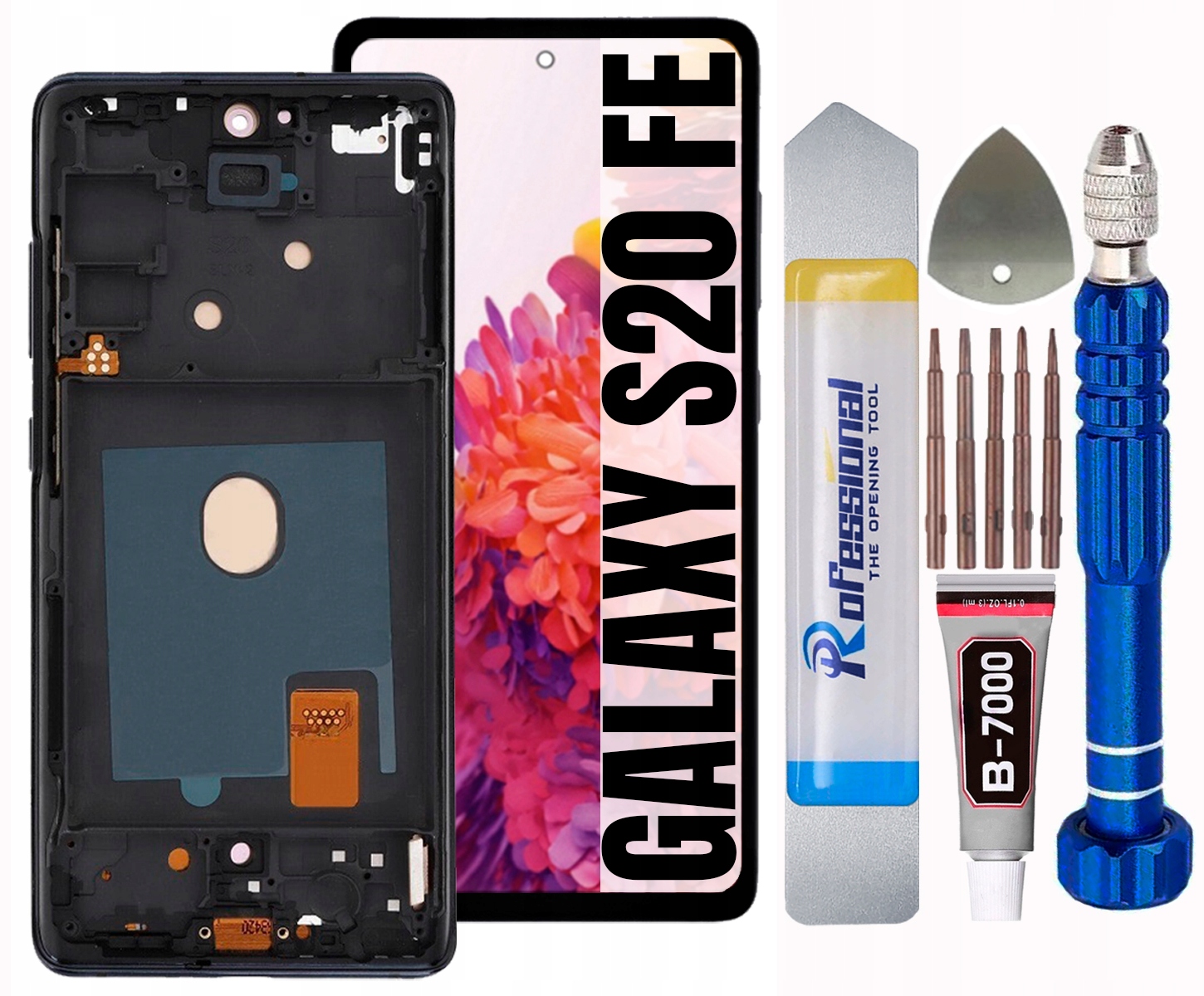 Displej Pro Samsung Galaxy S20 Fe 4G G780 G780F Incell LCD Rámeček