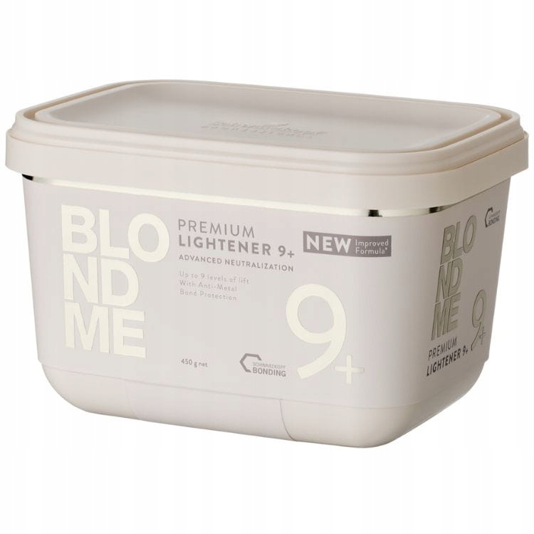 Schwarzkopf Pudrový Rozjasňovač Na Vlasy 9 Tónů Blondme Premium 9+ 450 G