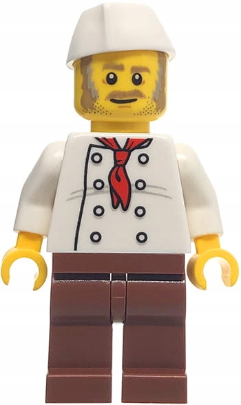 

Lego City - figurka Kucharz / Szef Kuchni w czapce
