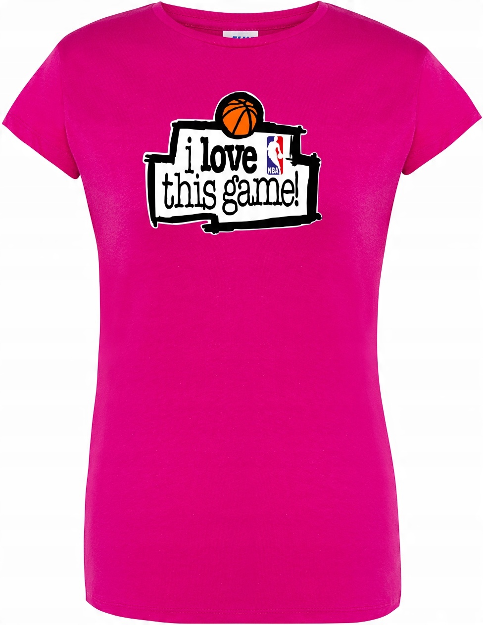 

Koszulka damska Nba i love this game M
