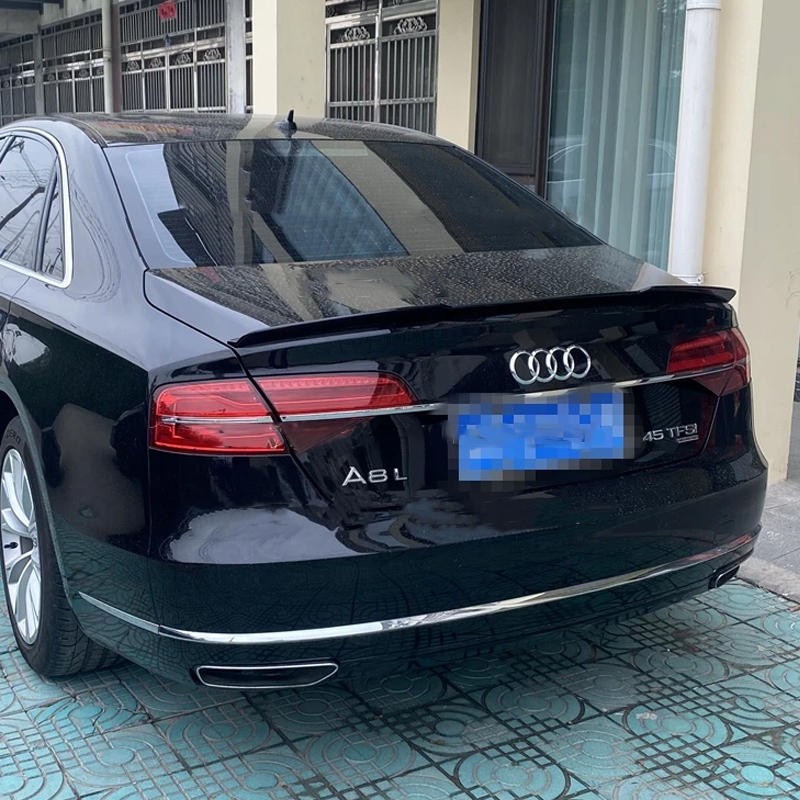 AUDI A8 D4 LOTKA SPOILER DOKŁADKA 2010-2018 CZARNY POŁYSK Stan opakowania oryginalne
