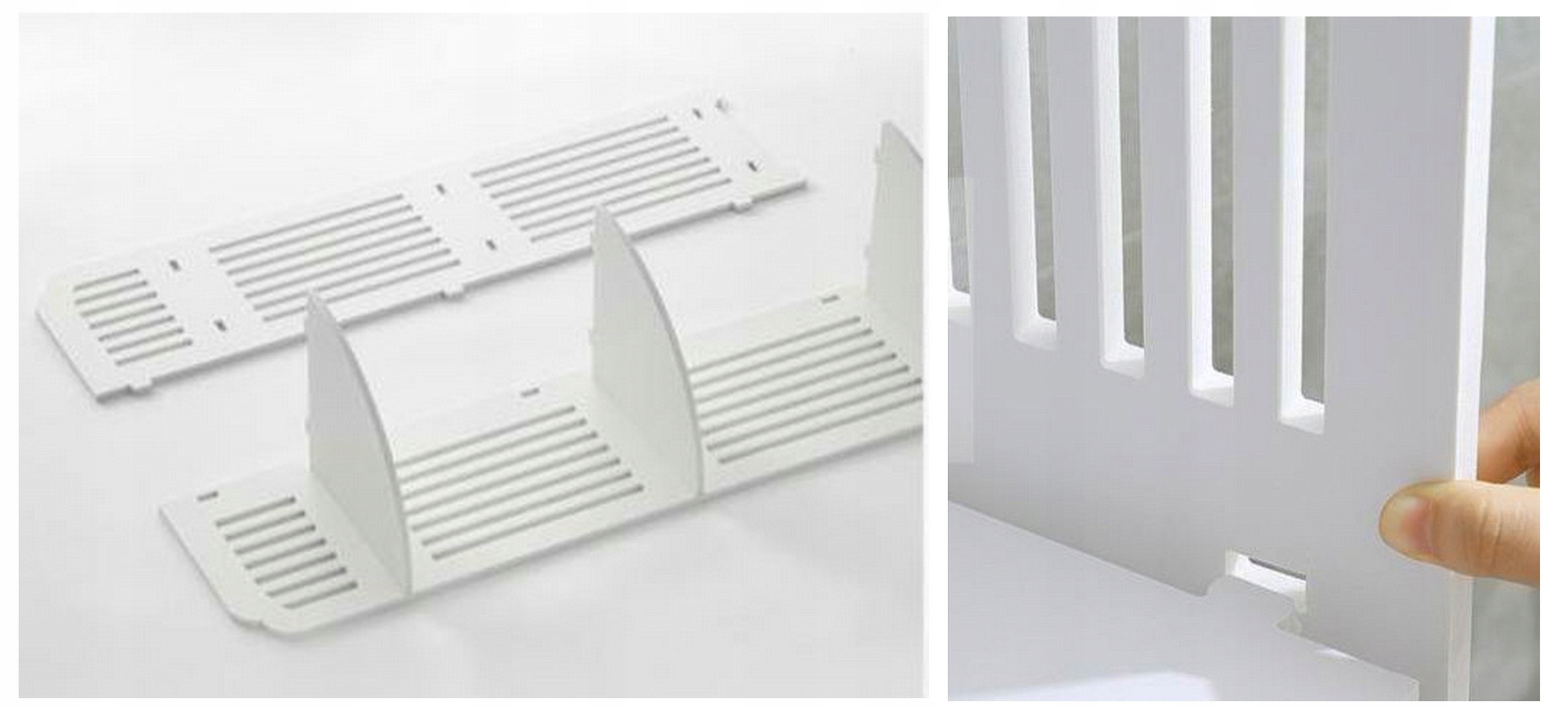 PÓŁKA łazienkowa narożna biały REGAŁ stojąca LEKKA SZAFECZKA 79 CM Wysokość mebla 79 cm