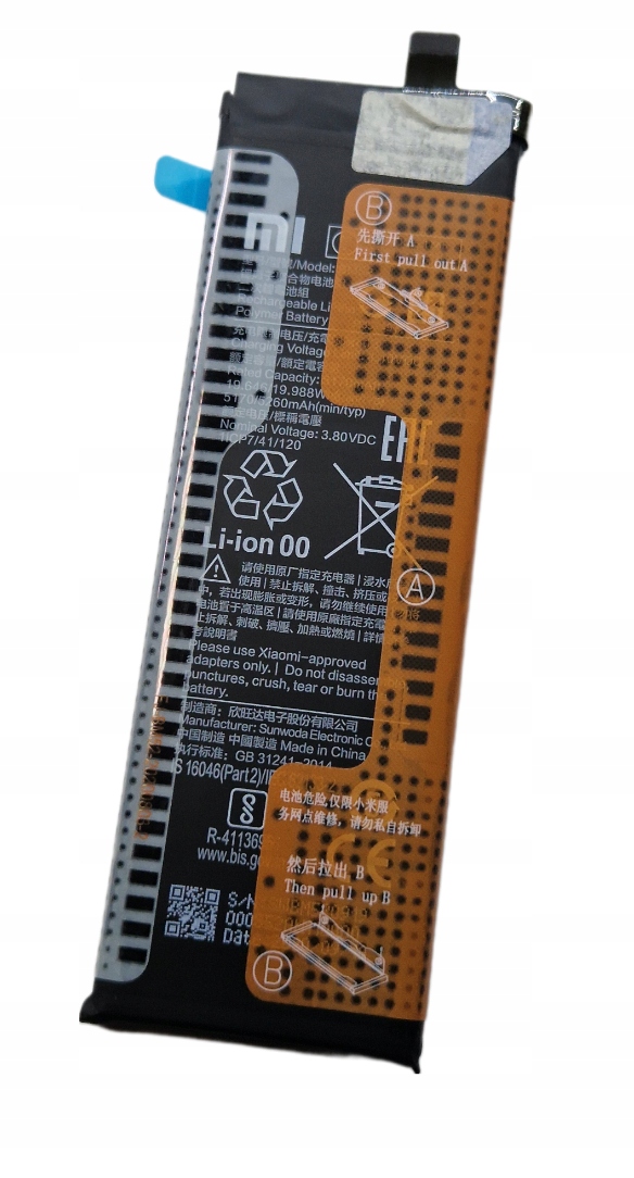 Nowa Oryginalna Bateria BM52 Xiaomi Mi Note 10 Pro Lite +wymiana serwis