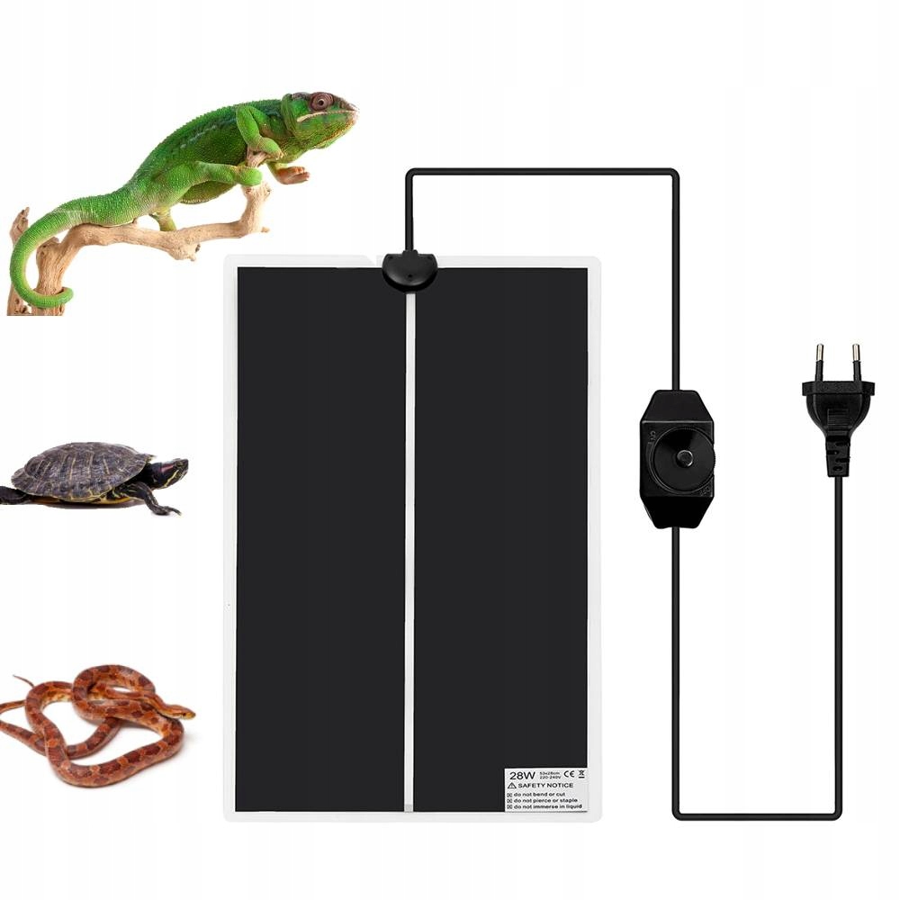 Levně Topný Rohož S Regulací Pro Terárium Rostlin, Sazenice 53X28 CM 28 W