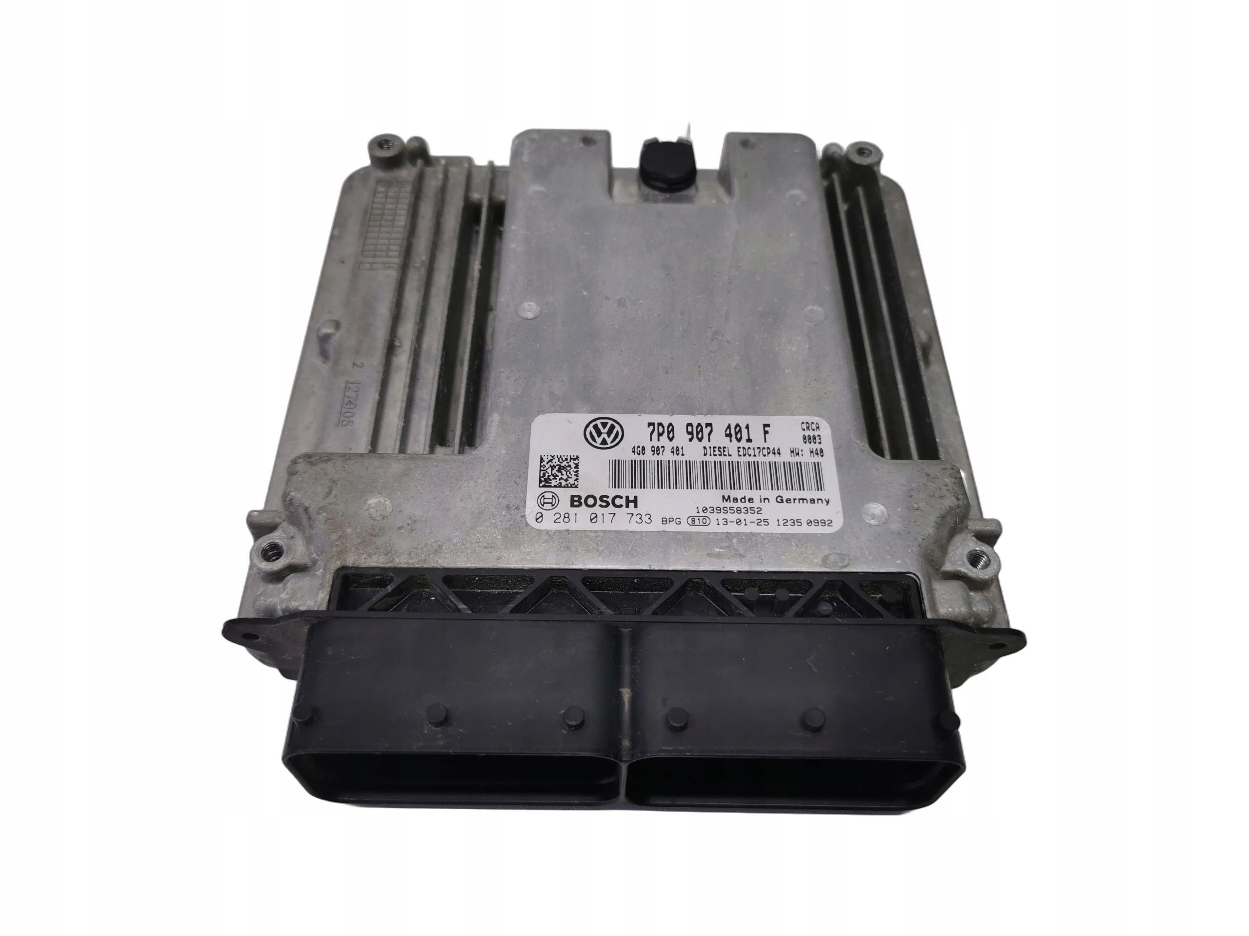 computer control unit of the engine VW TOUAREG II 7P 7P0907401F