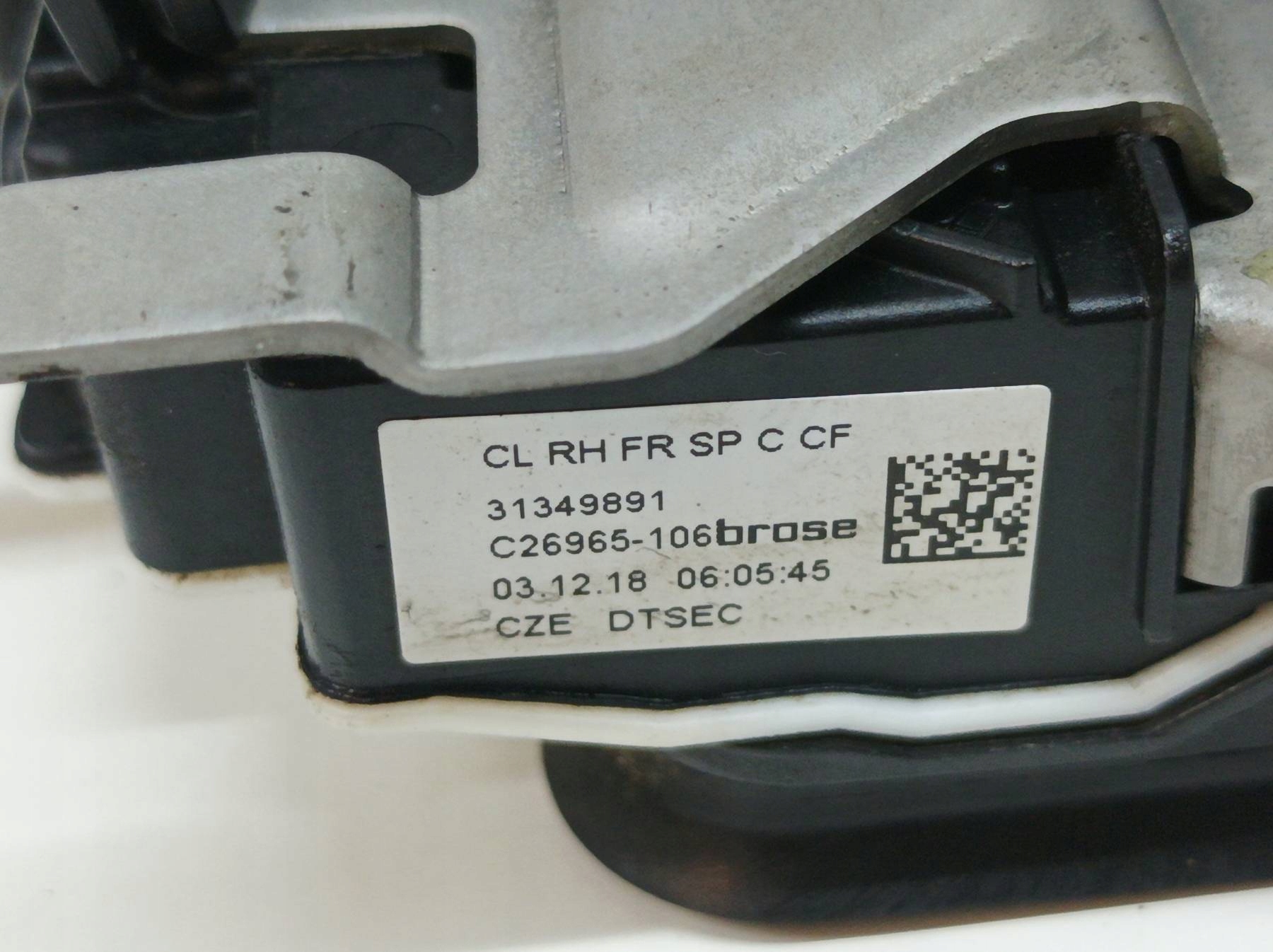 lock door right front EU 31349891 Volvo V60 II (2018- )