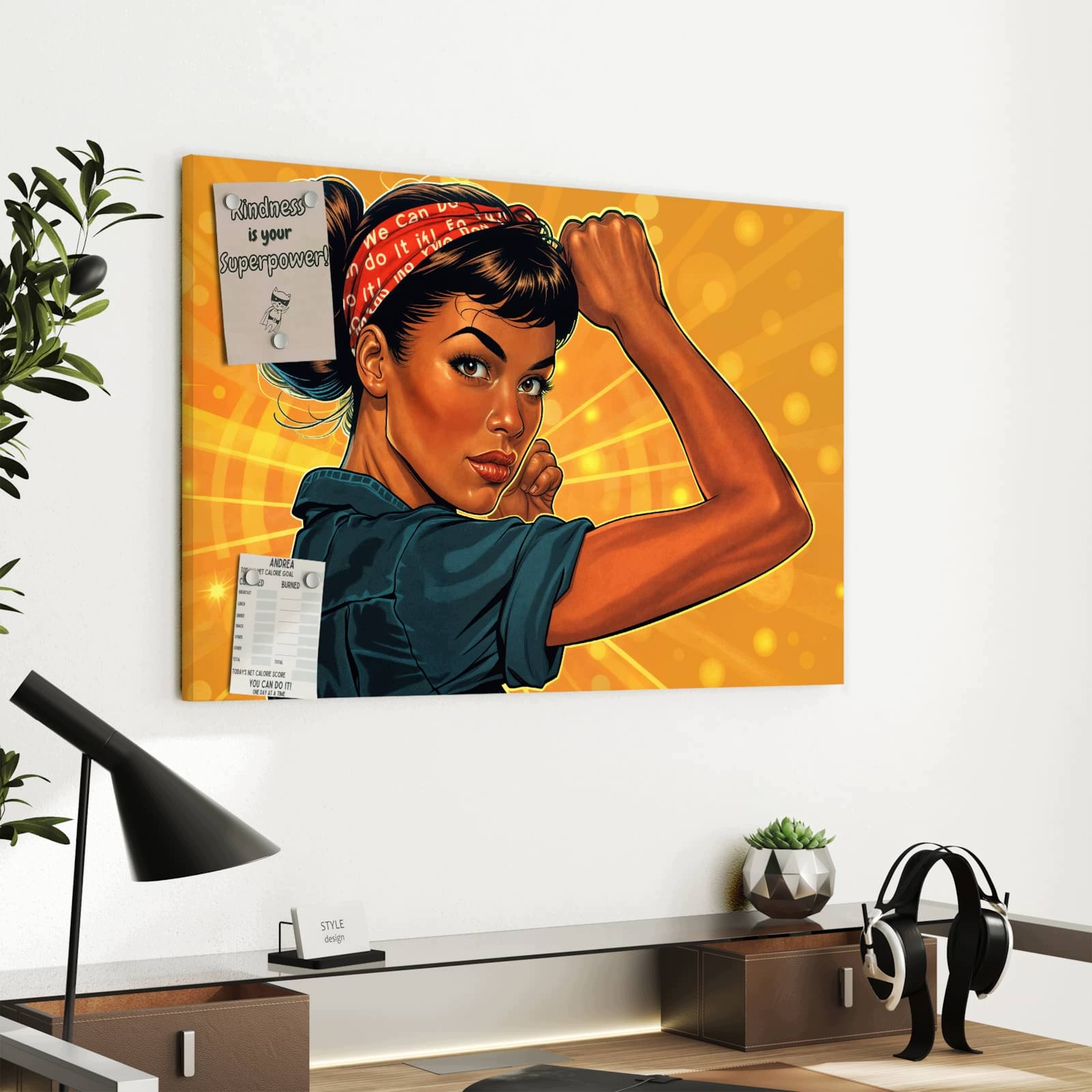 Magnetická tabule Plakát motywacyjny 60 × 40 cm