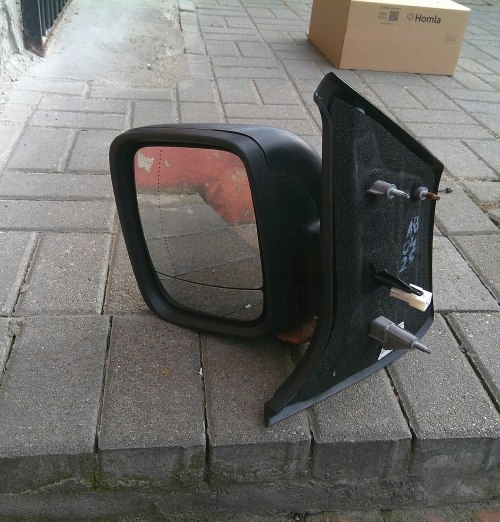 RENAULT TRAFIC III 14+ VIVARO B TALENTO LEWE LUSTERKO 5 PIN ORYGINAŁ