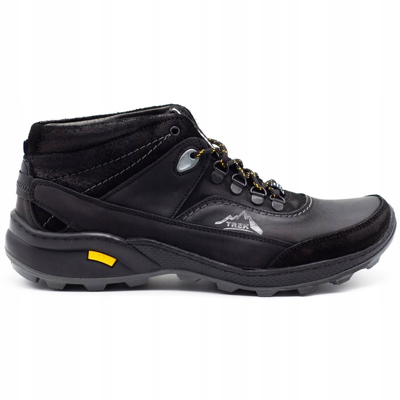 

Czarne Skóra naturalna Buty Olivier r.40