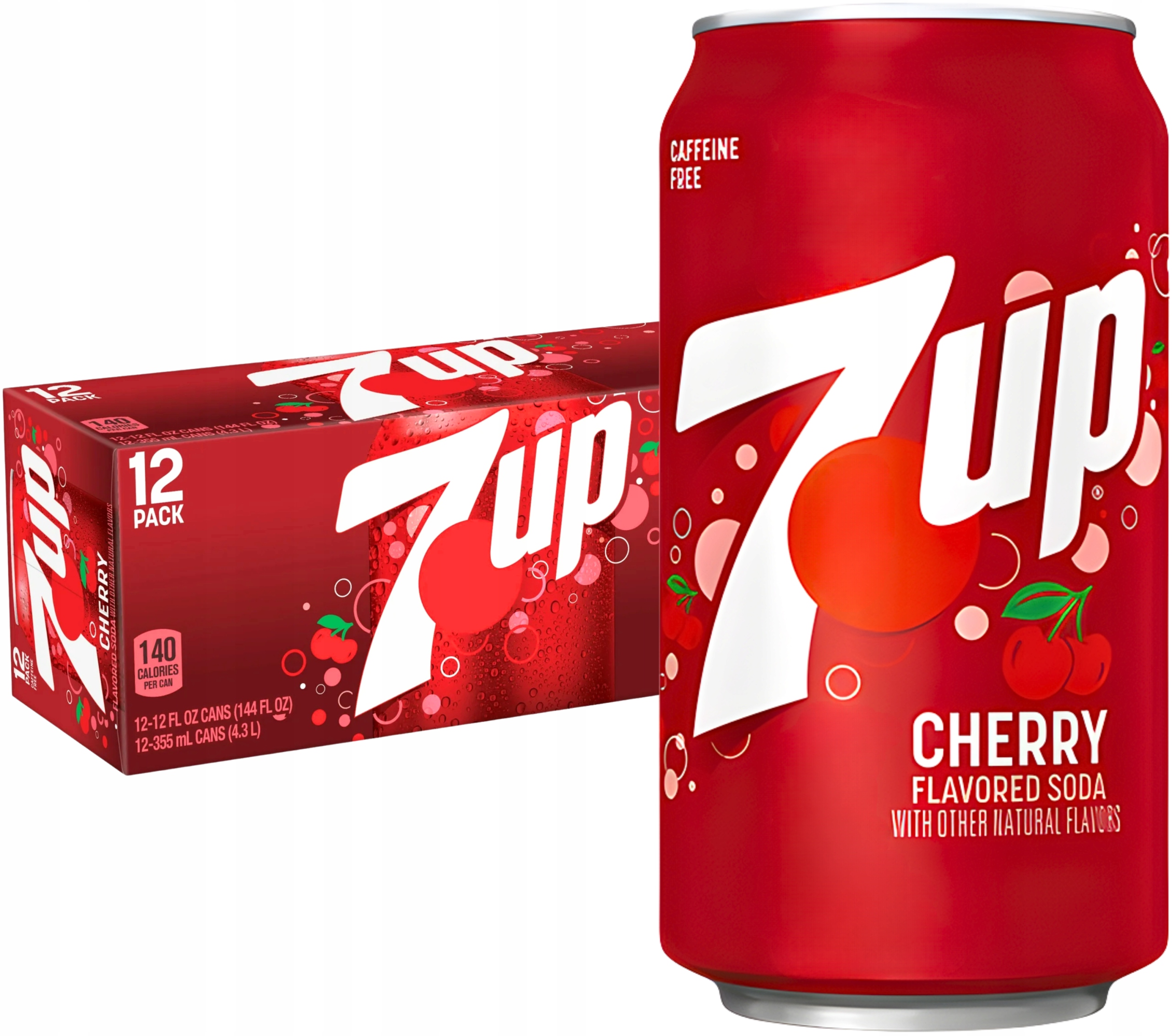 7up Cherry Usa 12×355ml