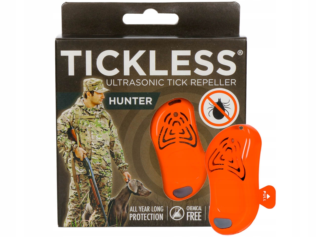 

Odstraszacz na kleszcze Tickless Hunter Orange