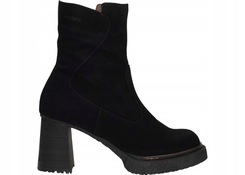 Wonders Kotníkové Boty H-5210 38 Luxe Negro