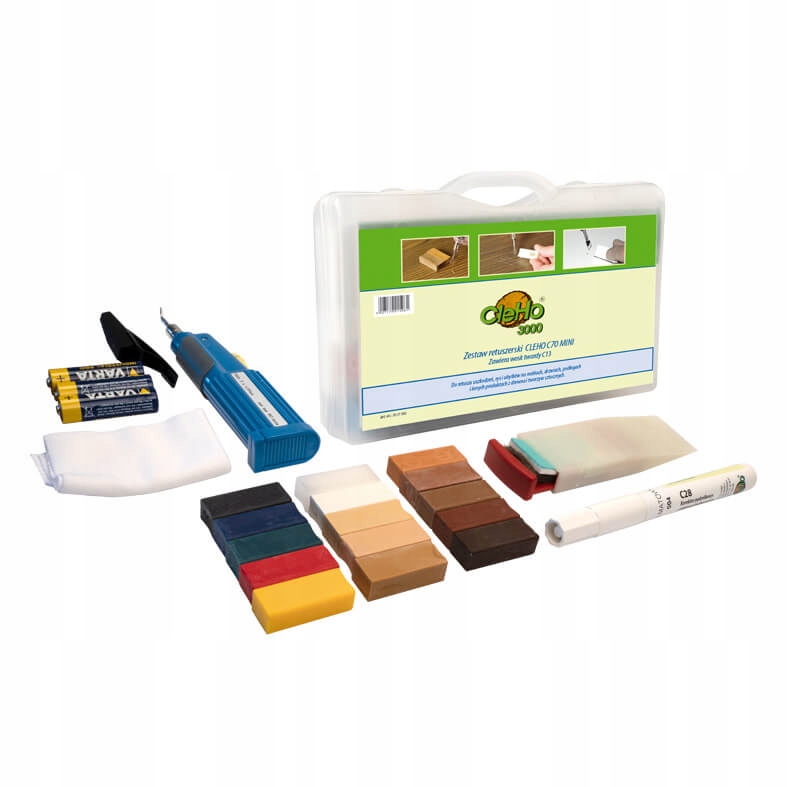 Mini servisný set na opravu Cleho C70 pre parketové panely
