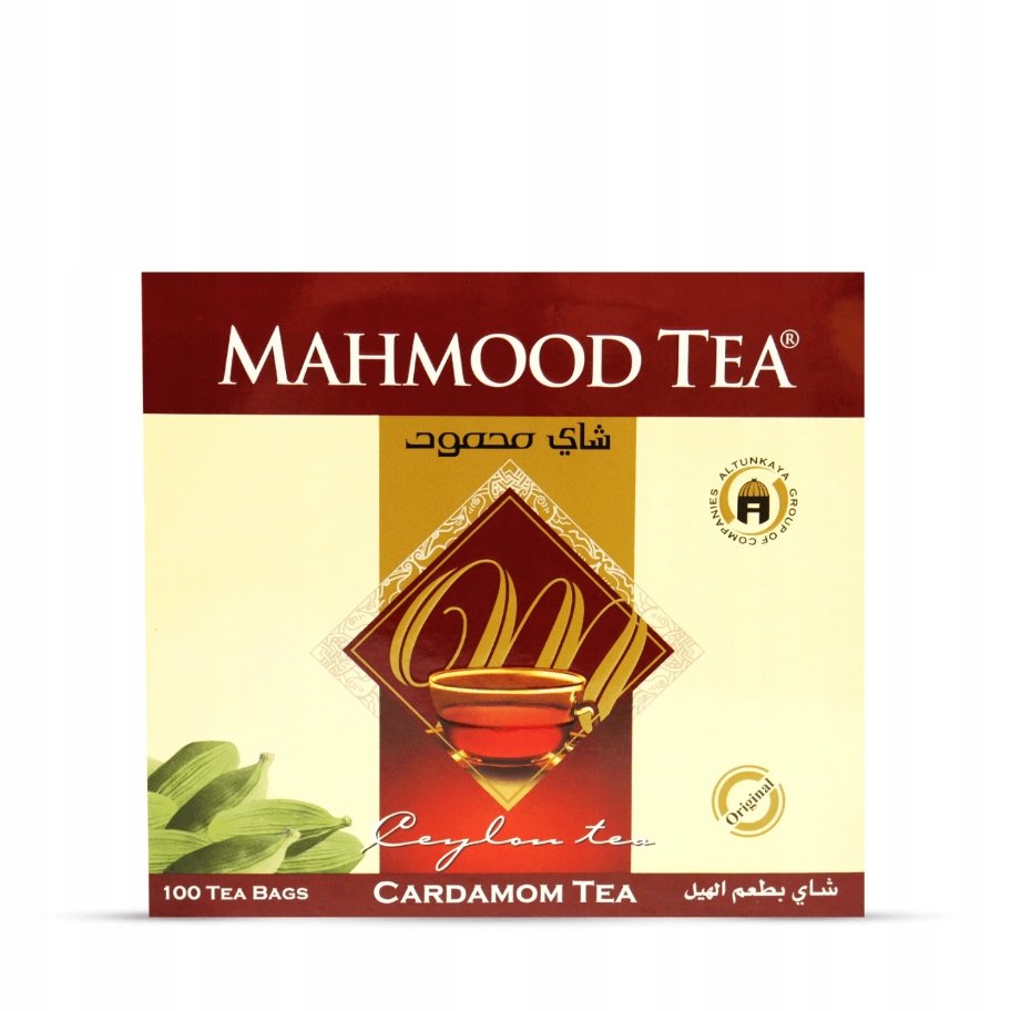 Čaj s kardamomem 100 sáčků Mahmood Tea
