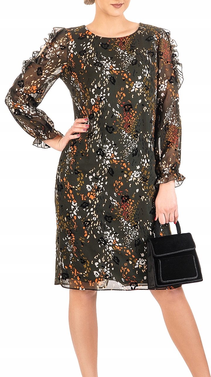 Dámská elegantní společenská svatební hostina Šaty Samanta pro 42 let