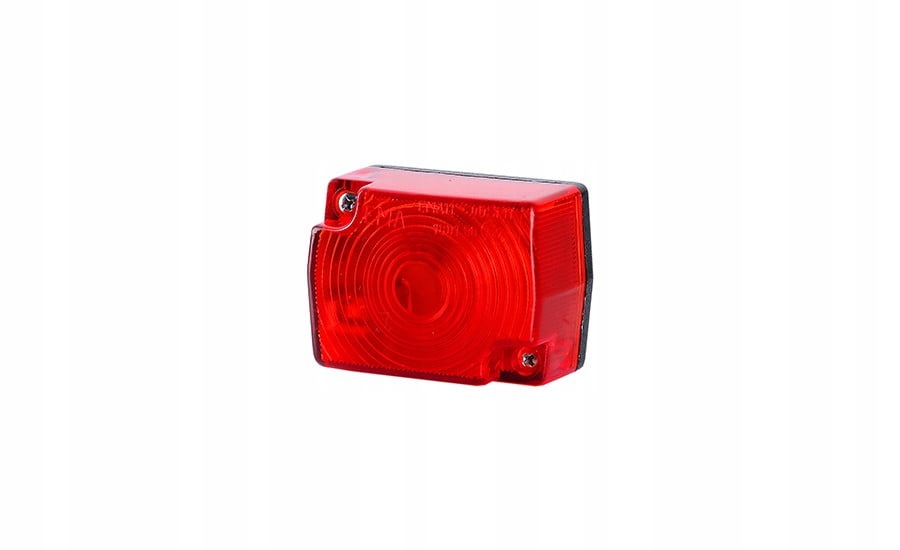 HORPOL LAMPA OBRYSOWA PROST. MAŁA CZERWONA LO-113