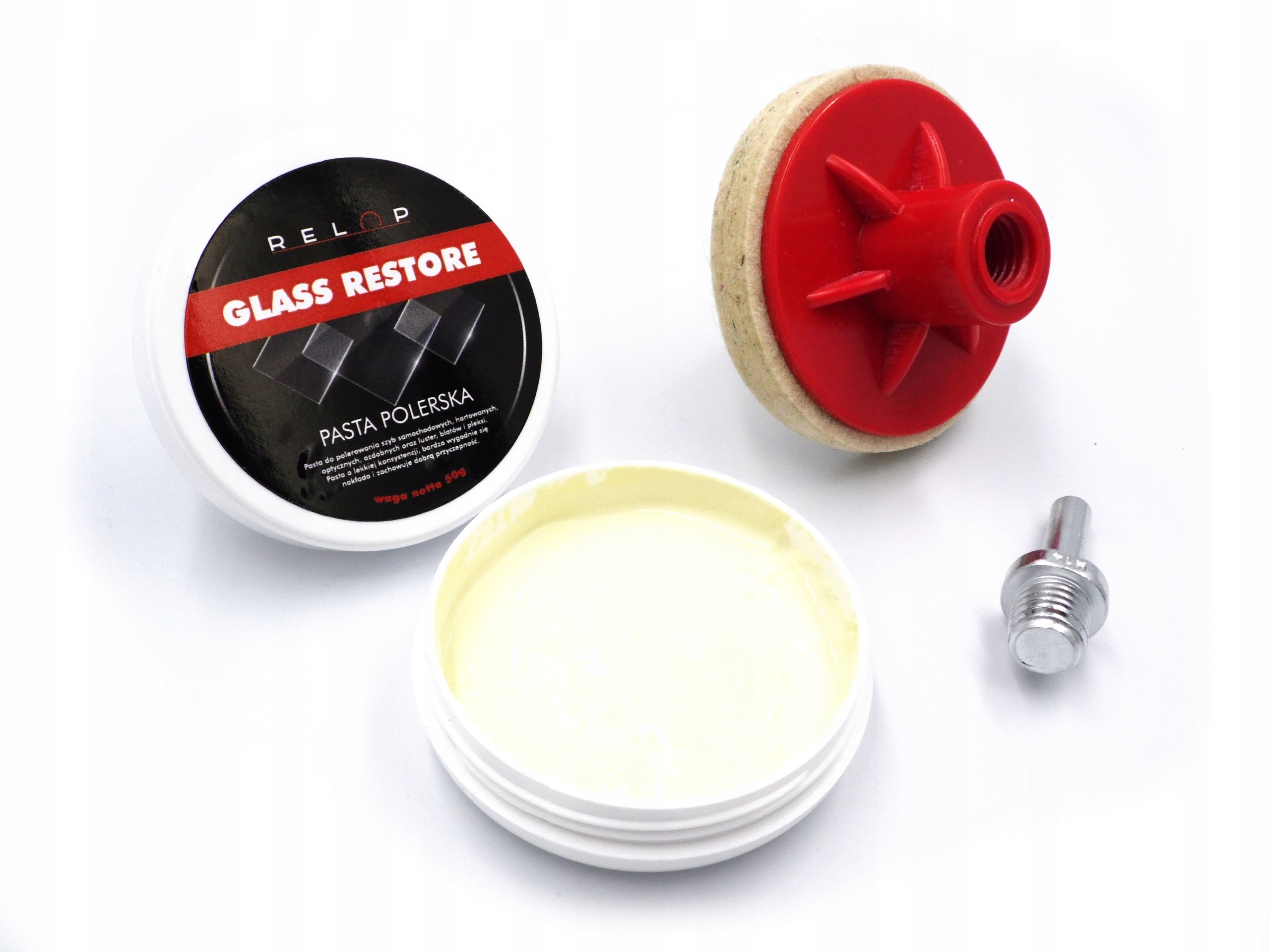 

Zestaw Do Usuwania Rys Na Szybie Polerowanie Szyb