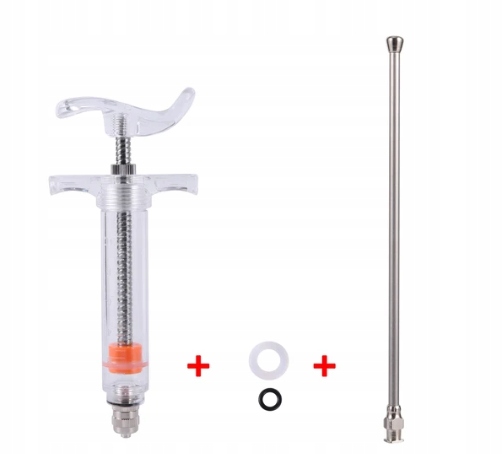 Levně Stříkačka 8G sonda pro ruční krmení kuřat 10 ml