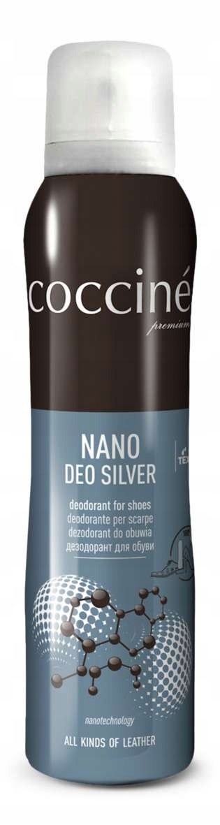 

Dezodorant do obuwia Nano Deo Silver 150ml Coccine