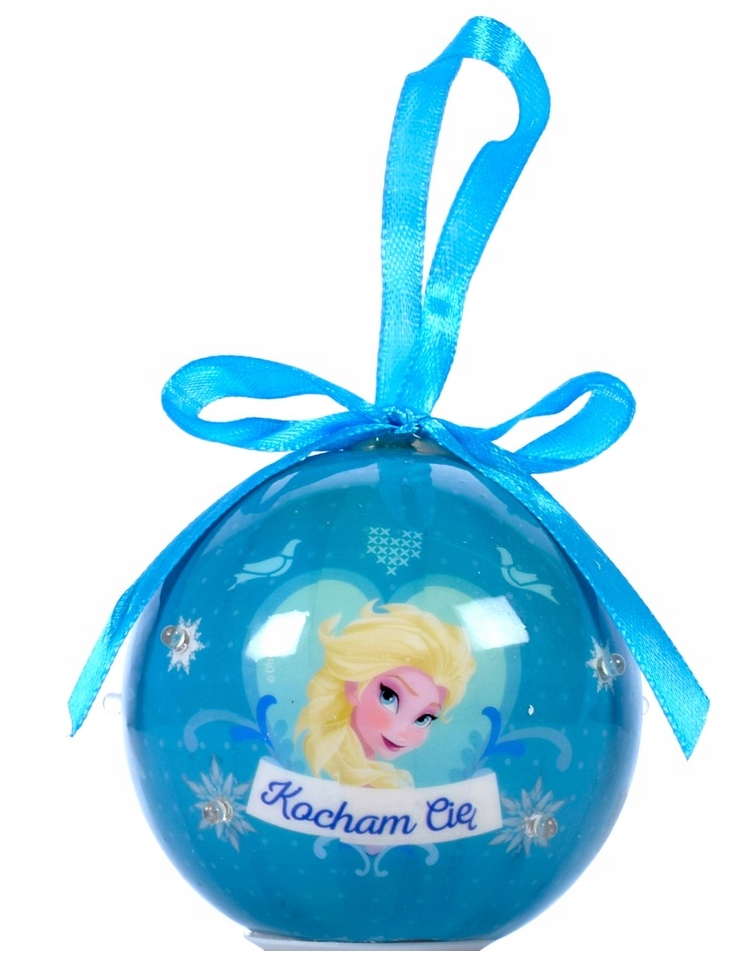 

Bombka Na Choinkę Led Nietłukąca Kocham Cię