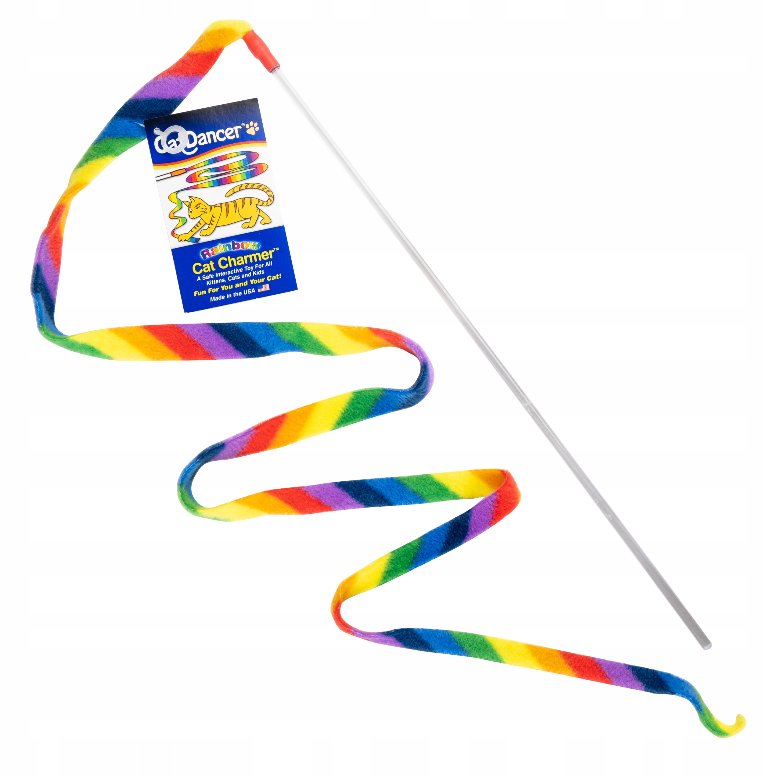 

Cat Dancer Cat Charmer Rainbow wędka tęczowa