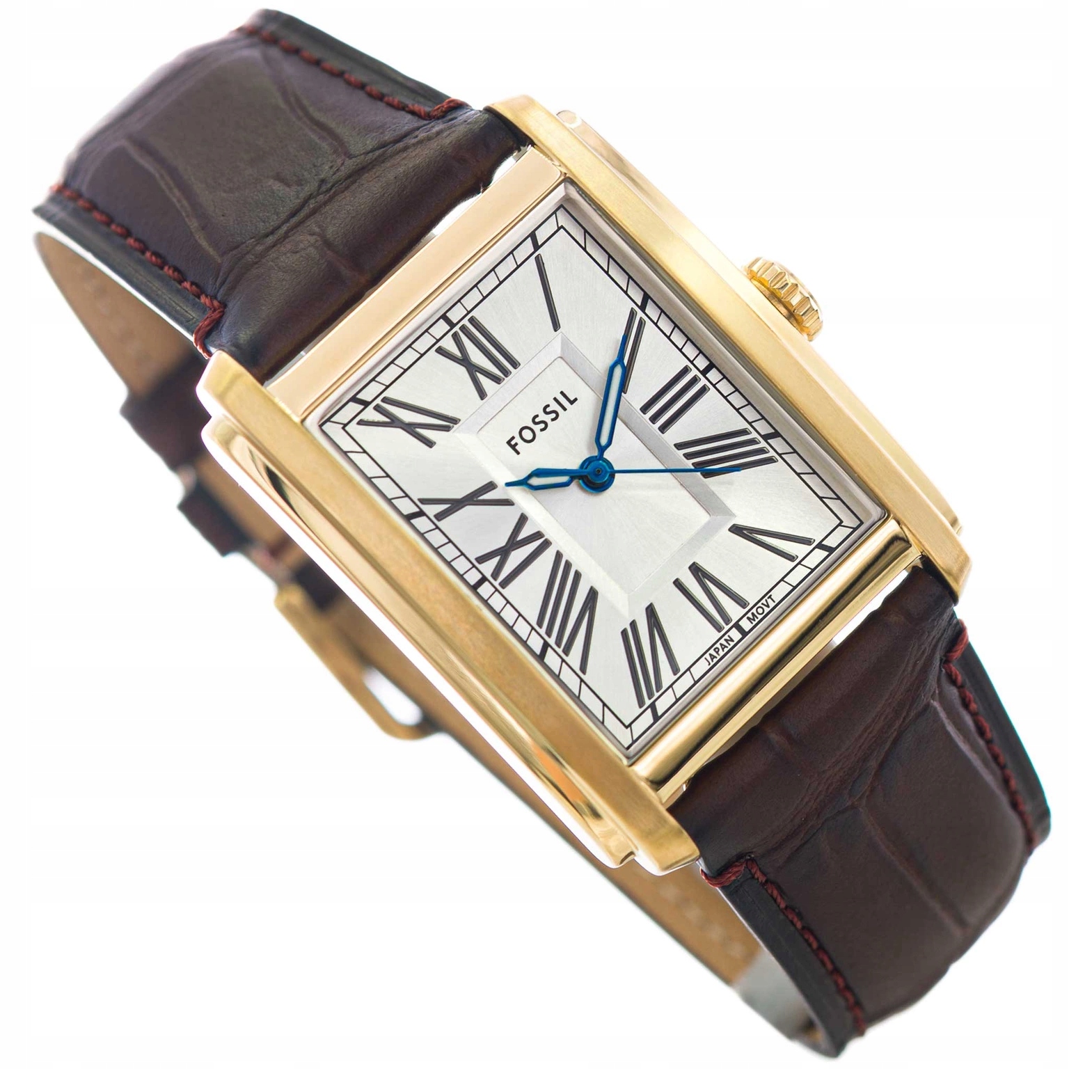 Pánské Hodinky Fossil FS6011 Carraway Hnědé S Elegantním Řemínkem