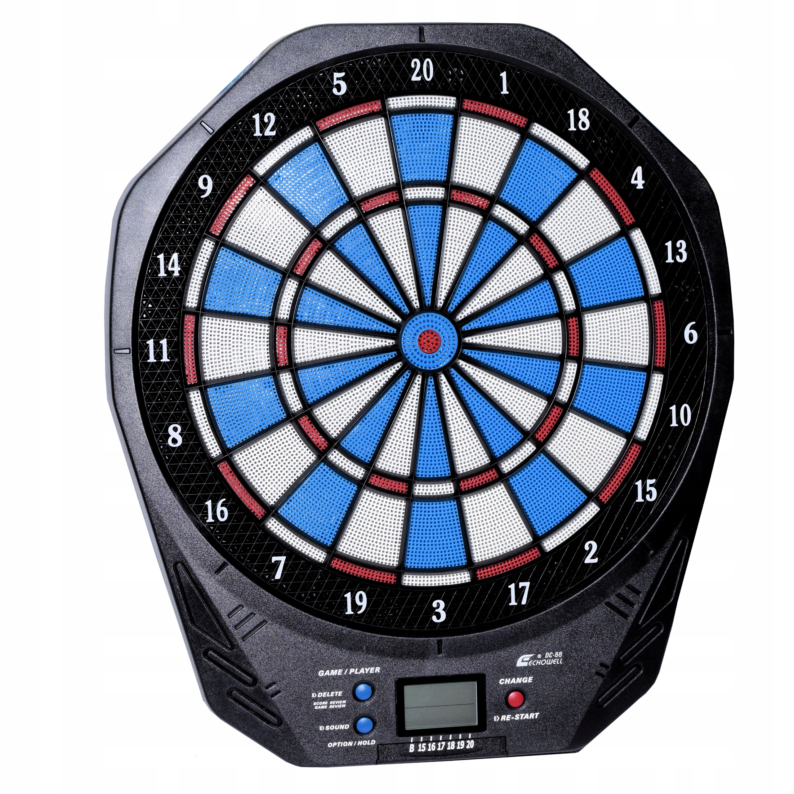 TARCZA ELEKTRONICZNA DO GRY W RZUTKI DART 16 GIER RZUTKI BATERIE W ZESTAWIE Płeć nie dotyczy