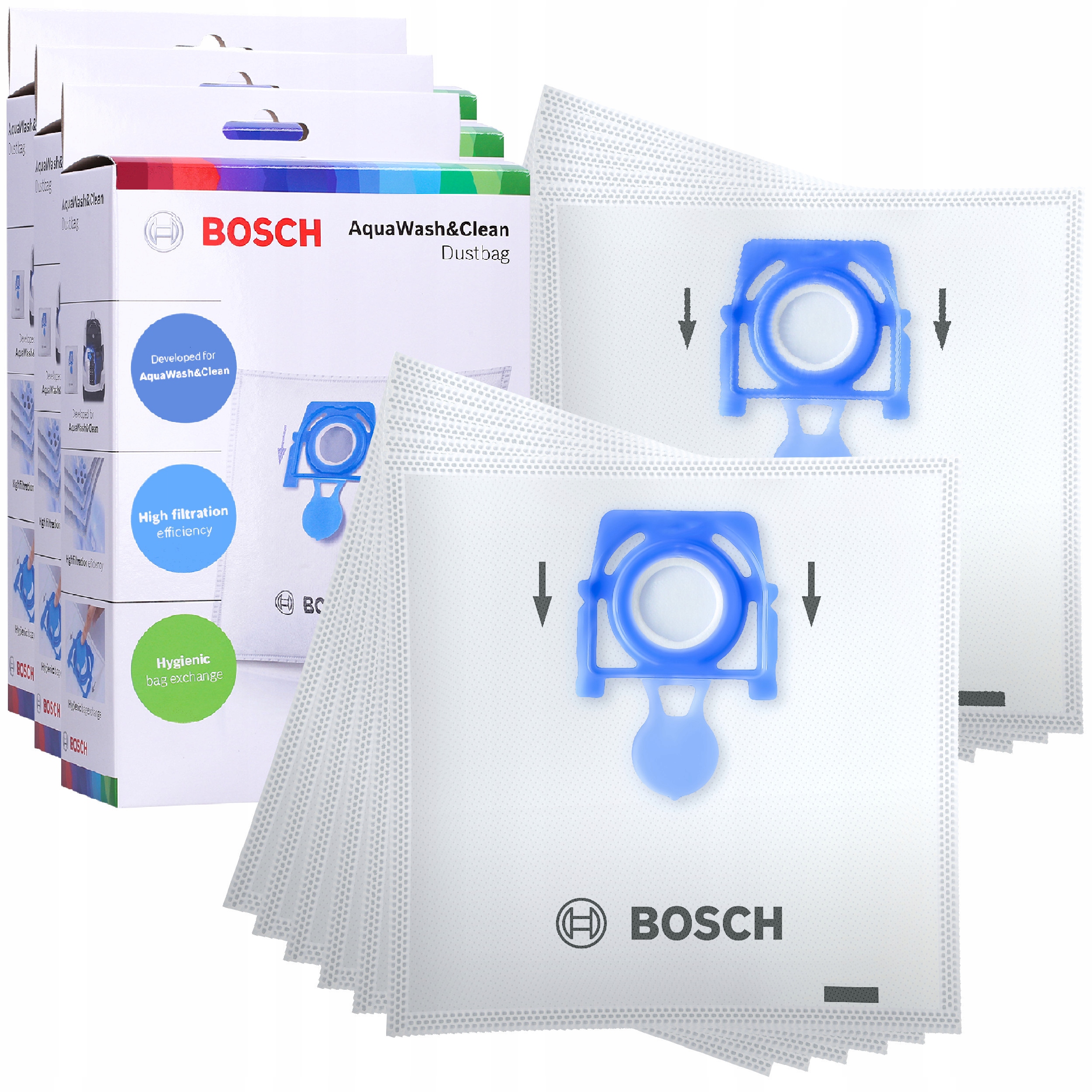 

12x Worki Bosch Bbz WD4BAG Aquawash & Clean