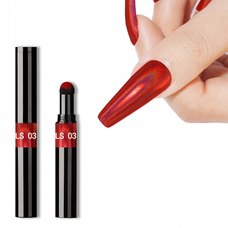 

Pyłek W Pisaku Ls 03 Czerwony Ozdoby Paznokcie