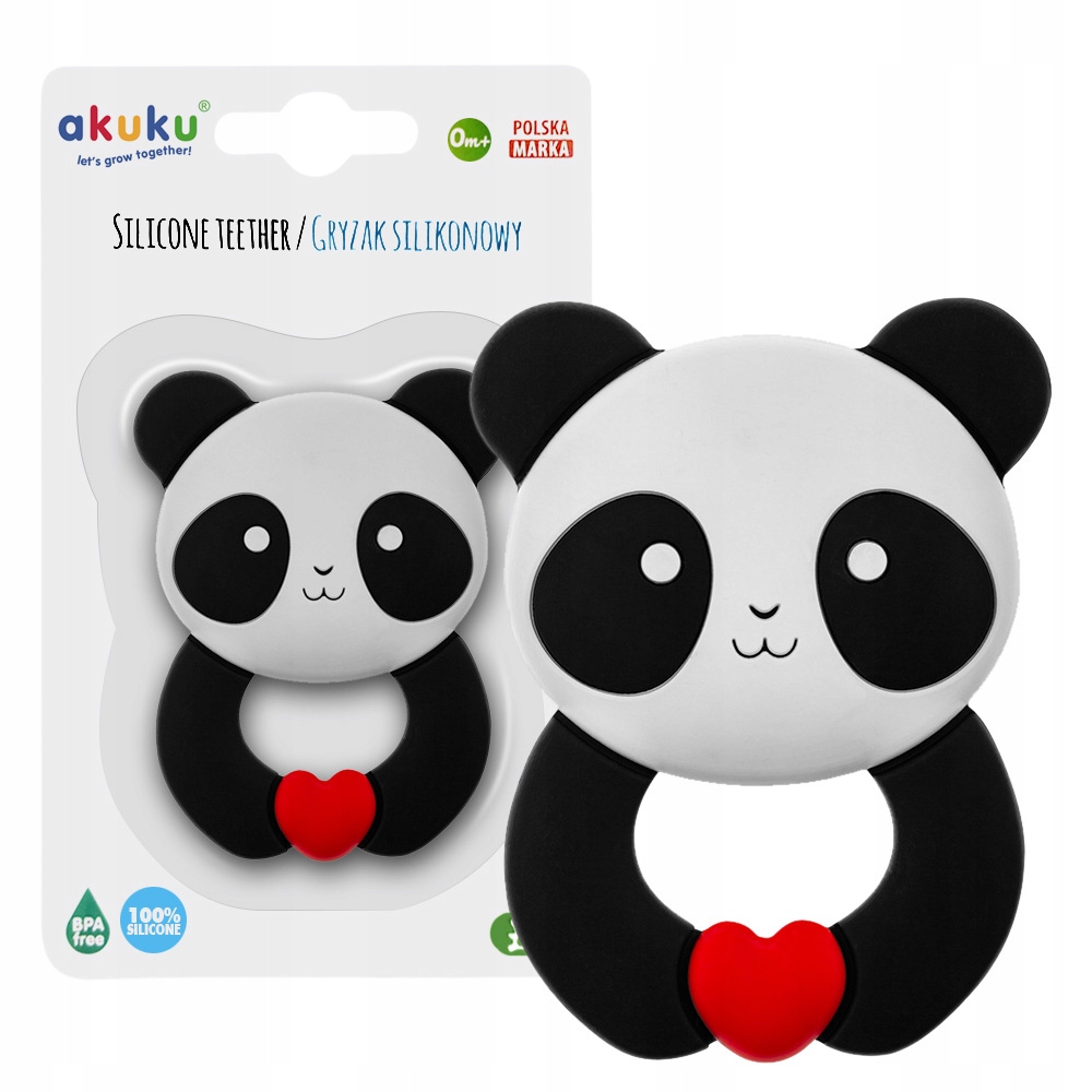 

Akuku Miękki Gryzak Silikonowy na ząbkowanie masaż